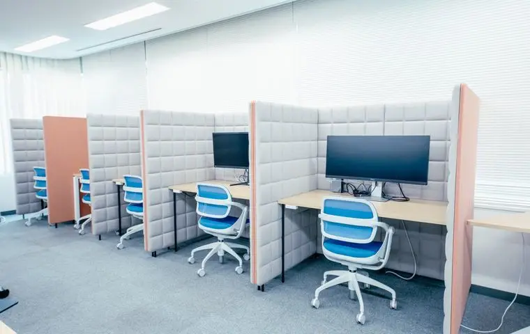 集中できる個別ブース