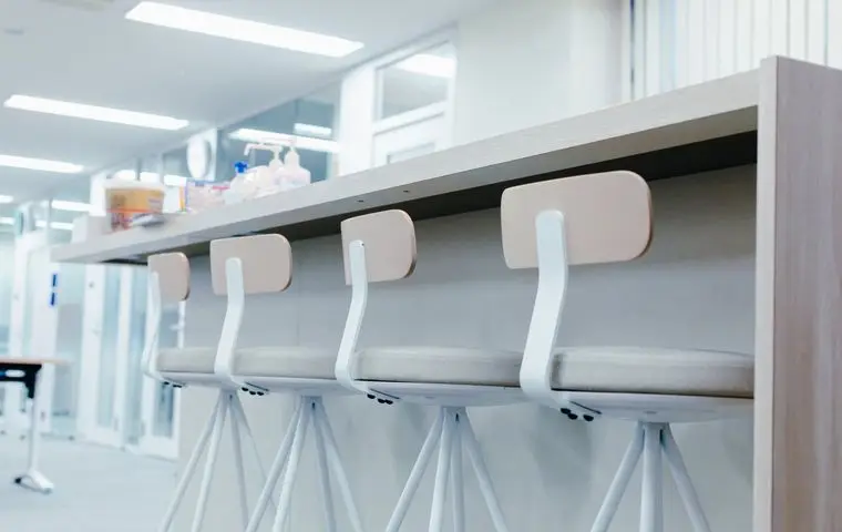 くつろげるカフェカウンター